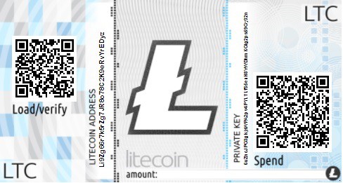 how to spend litecoin from paper wallet