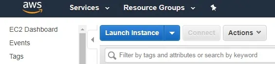 aws ec2 launch instance