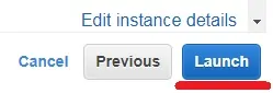 aws ec2 launch