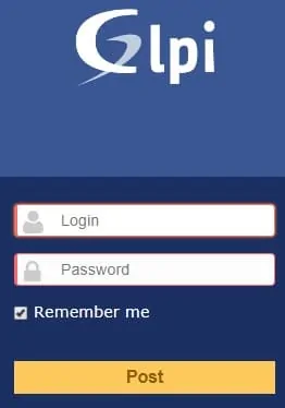 glpi login