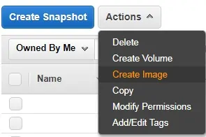 aws create image from snapshot