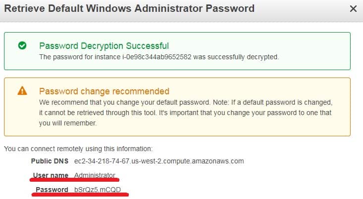 ec2 windows decrypt password