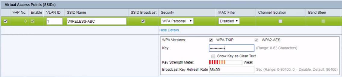 wap371 password