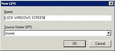 Windows 2008 - Lock windows screen