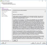 Vmware ESXi Import license agreement