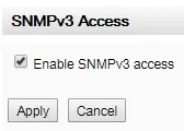 apc ups snmpv3 enable