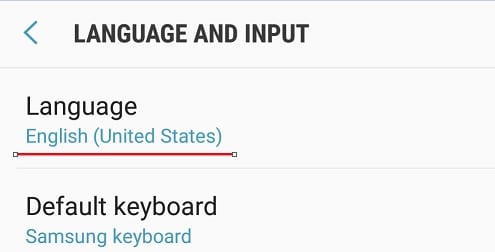 Android Language