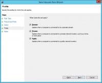 Zabbix windows firewall profile