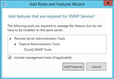 Настройка snmp на windows server 2012