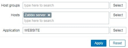 zabbix web monitoring filter zabbix web monitoring filter