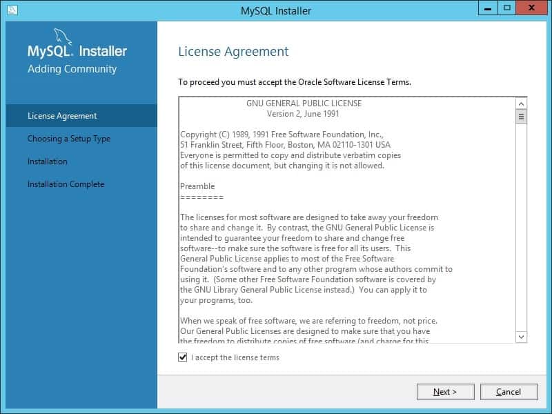 MySQL Installation Windows MySQL Installation Windows