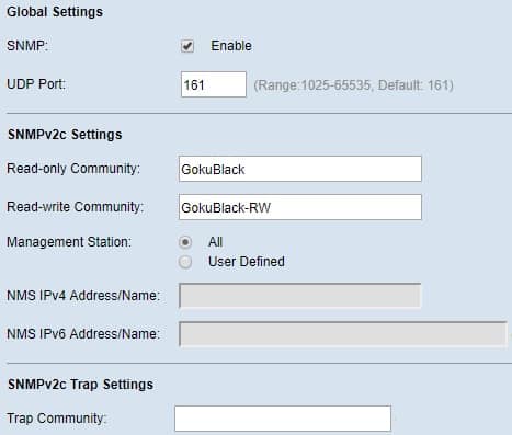 Wap371 SNMP Configuration