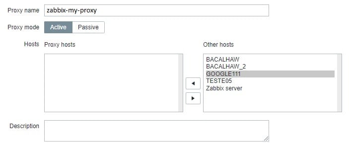 Zabbix-Proxy Zabbix Proxy