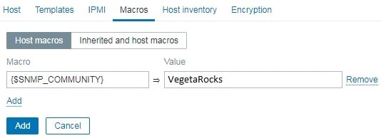 Zabbix SNMP Macro Idrac Zabbix SNMP Macro Idrac