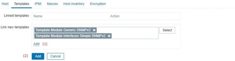 Zabbix SNMP Template