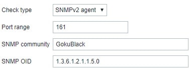 Zabbix auto discovery SNMP check