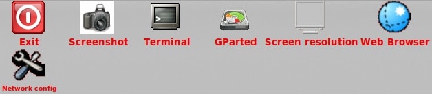 Gparted Desktop