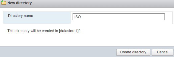 Vmware ISO Folder