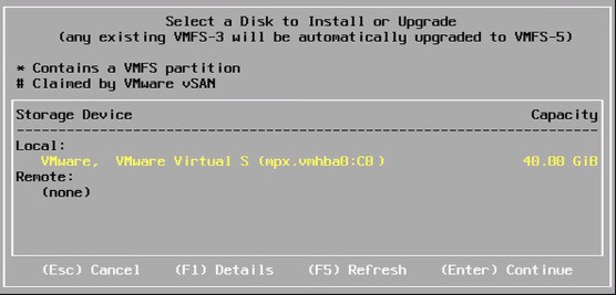 free vmware esxi 6.7 installation process