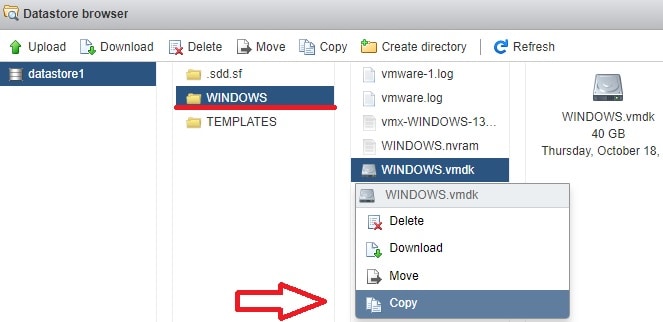 Vmware Windows Template VMDK