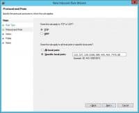 Vmware windows firewall port active directory