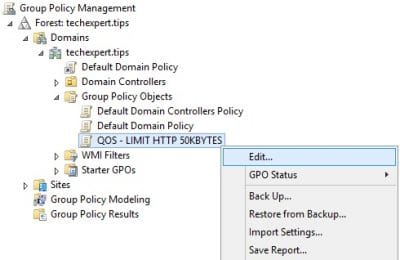 Tutorial - QoS Group Policy To Limit Bandwidth On Windows