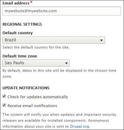 Drupal website admin Drupal website admin