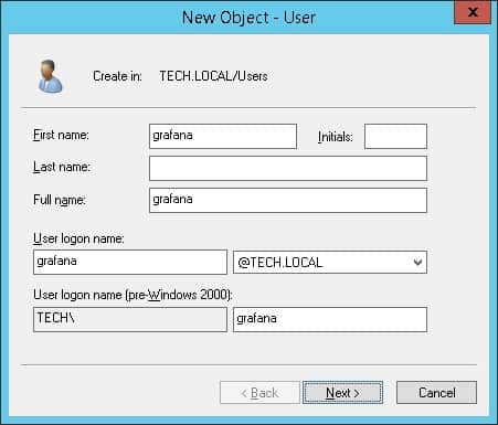 grafana active directory authentication account grafana active directory authentication account