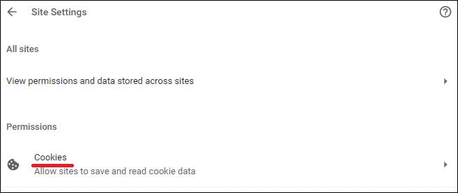 Chrome Site Settings Chrome Site Settings