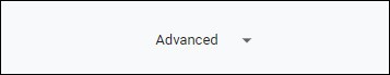 Chrome advanced settings Chrome advanced settings
