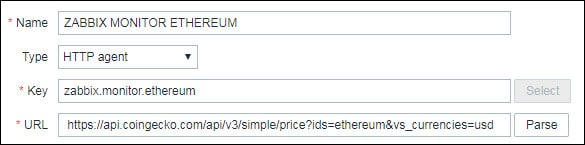 Zabbix monitor ethereum price Zabbix monitor ethereum price