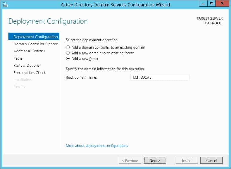 deployment active directory