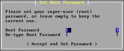 opnsense root password