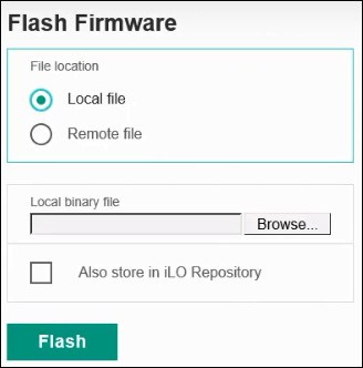 upgrade ilo 2 firmware