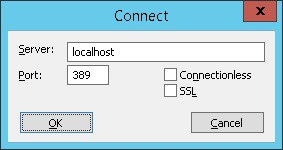 Windows ldp ldap connection
