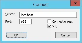 Windows ldp ssl connection