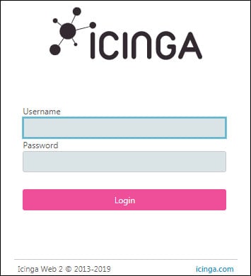 icinga login