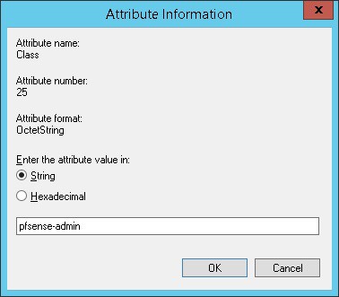 pfsense active directory radius attribute information pfsense active directory radius attribute information