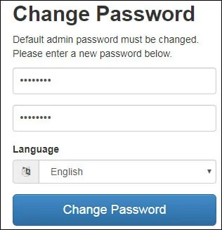 ntop change password