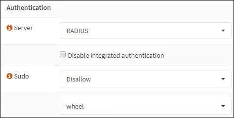 opnsense radius authentication