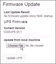 apc ups firmware upgrade