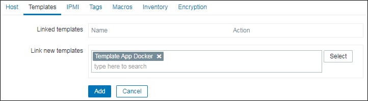Zabbix monitor docker container Zabbix monitor docker container