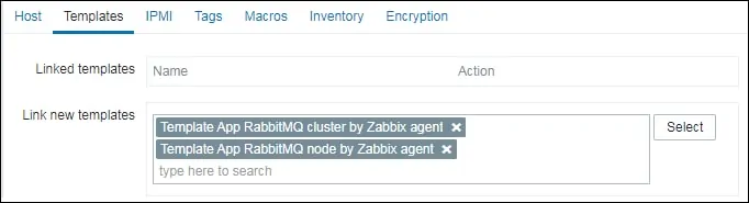 Zabbix Rabbitmq monitoring