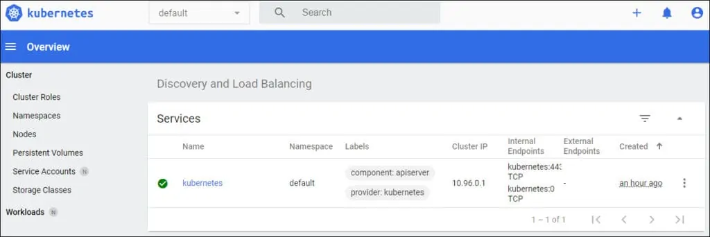 Kubernetes Dashboard