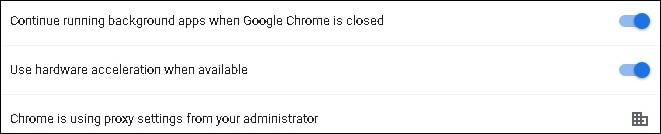 GPO - Chrome Proxy Settings