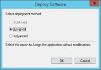 GPO - MSI deployment method