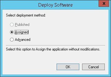 GPO - MSI deployment method