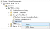 Windows - Edit GPO