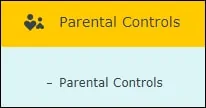 AC1200 - Parental controls menu