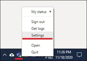 Disable Microsoft Teams on Startup